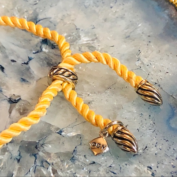 David Yurman silk cord adjustable bracelet - Picture 7 of 8